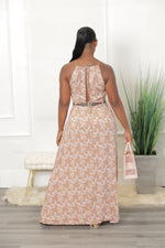 Cut To The Chase Maxi Dress - Brown (S6)