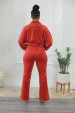 Amour Velour Set - Red (T220)